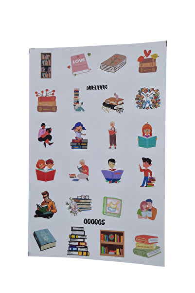 Fizello Σετ αυτοκόλλητων που έχει δημιουργείται για τους λάτρεις των βιβλίων ...