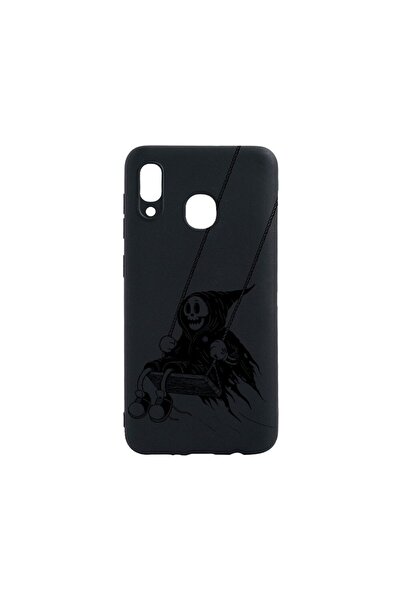 bestcase Λεπτή Θήκη Σιλικόνης 0.8MM, Συμβατή με Samsung Galaxy A40, Death Swi...