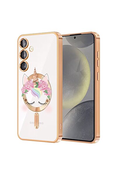 bestcase Πολυτελής Θήκη MagSafe, Συμβατή με Samsung Galaxy A35, Χαριτωμένος Μ...