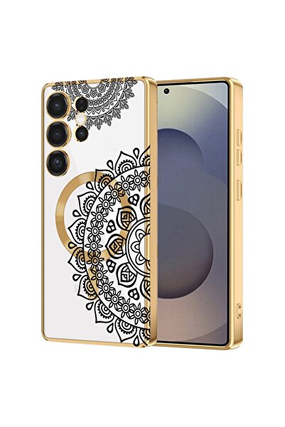 bestcase Πολυτελής Θήκη MagSafe, Συμβατή με Samsung Galaxy S24 Ultra, Μαύρο κ...