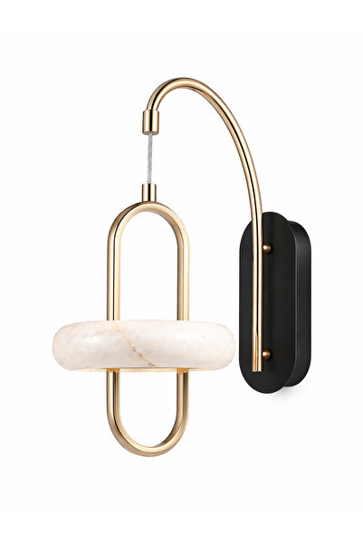 NOYA LİGHTİNG APLİK - MERMER APLİK - MODERN LÜKS LED APLİK - LEDLİ MERMERLİ D...