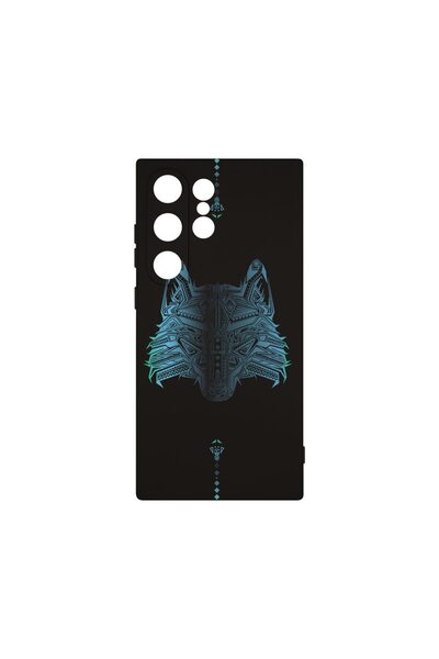 bestcase Θήκη Σιλικόνης Premium, Συμβατή με Samsung Galaxy S24 Ultra, Wolf, Λ...