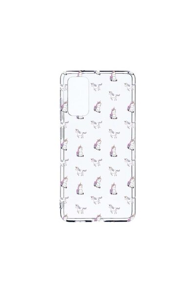bestcase Διαφανής Θήκη Σιλικόνης 2MM, Συμβατή με Samsung Galaxy S20, Σχέδιο Μ...