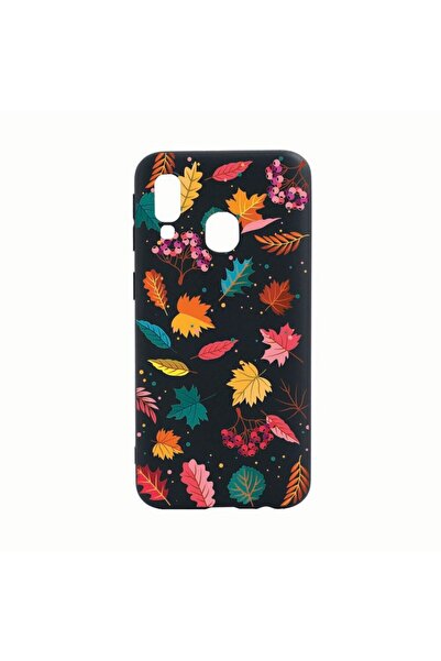 bestcase Θήκη σιλικόνης, Συμβατή με Samsung Galaxy A40, Φθινοπωρινή, ανθεκτικ...