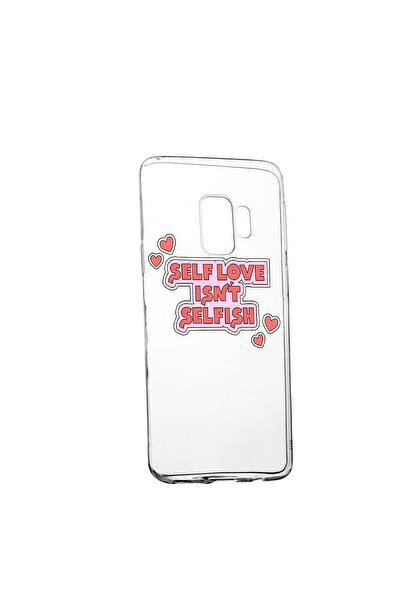 bestcase Προστατευτική θήκη με μήνυμα αυτοαγάπης, για Samsung Galaxy S9, ανθε...