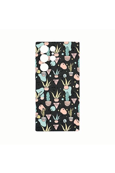 bestcase Θήκη Σιλικόνης, Συμβατή με Samsung Galaxy S22 Ultra, Κάκτος, Ανθεκτι...