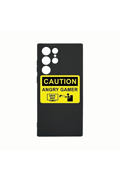bestcase Θήκη Σιλικόνης, Συμβατή με Samsung Galaxy S22 Ultra, Angry Gamer, Αν...