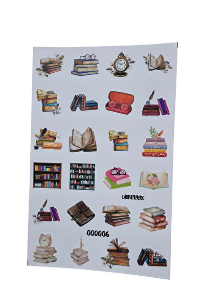 Fizello Σετ αυτοκόλλητων που έχει δημιουργείται για τους λάτρεις των βιβλίων ...