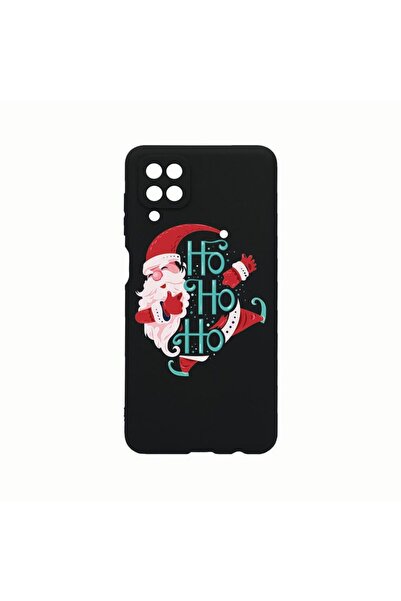 bestcase Θήκη σιλικόνης, Συμβατή με Samsung Galaxy A12, Σχέδιο Ho Ho Ho Άγιος...