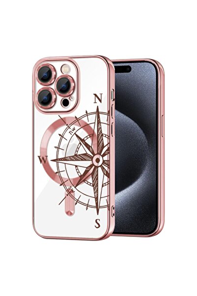 bestcase Πολυτελής Θήκη MagSafe, Συμβατή με Apple iPhone 13 Pro, Πυξίδα, Εξαι...