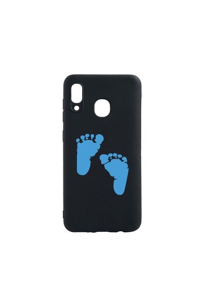 bestcase Λεπτή Θήκη Σιλικόνης 0.8MM, Συμβατή με Samsung Galaxy A40, Σχέδιο Πο...