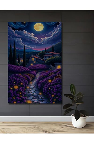 Teona Ahşap Μαγικός Κήπος Λεβάντας με θέα, Ξύλινο Διακοσμητικό Τραπέζι για το...