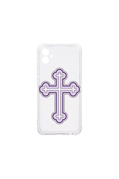 bestcase Husa Αντικραδασμική 1.5MM, Συμβατή με Samsung Galaxy A05, Μωβ Σταυρό...
