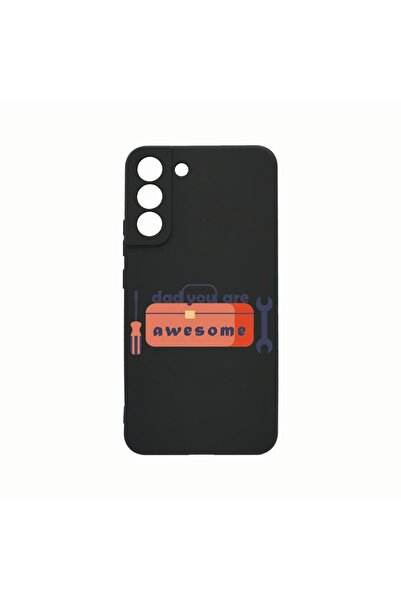 bestcase Θήκη Σιλικόνης, Συμβατή με Samsung Galaxy S21, Φοβερός Μπαμπάς, Ανθε...