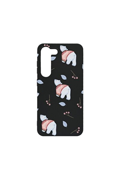 bestcase Λεπτή Θήκη Σιλικόνης 0.8MM, Συμβατή με Samsung Galaxy S23, Σχέδιο Πα...