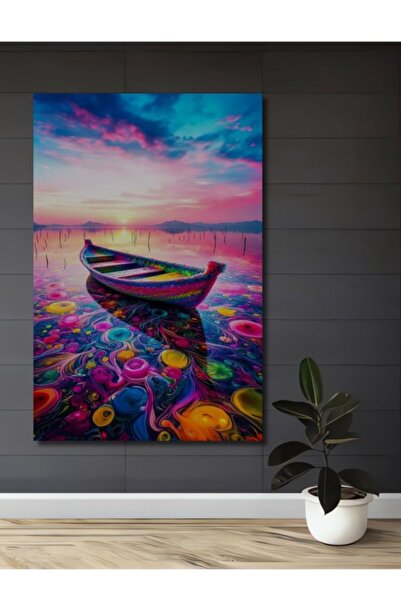 Teona Ahşap Ουράνιο Ονειροπλοϊκό Σκάφος Ξύλινο Διακοσμητικό Τραπέζι για Σπίτι...