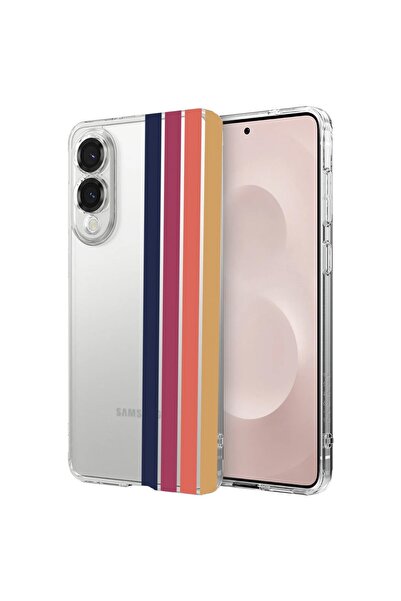 bestcase Θήκη για Samsung Galaxy S25 Edge, Αντικραδασμική 1.5MM, Ρετρό Γραμμέ...