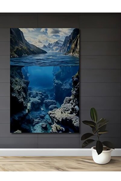 Teona Ahşap Μυστηριώδεις Βαθιές Θάλασσες του Ωκεανού, Ξύλινος Διακοσμητικός Π...