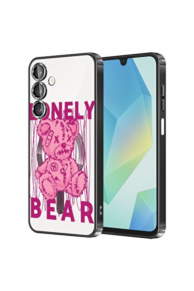 bestcase Πολυτελής Θήκη MagSafe, Συμβατή με Samsung Galaxy A25, Αρκουδάκι - Μ...