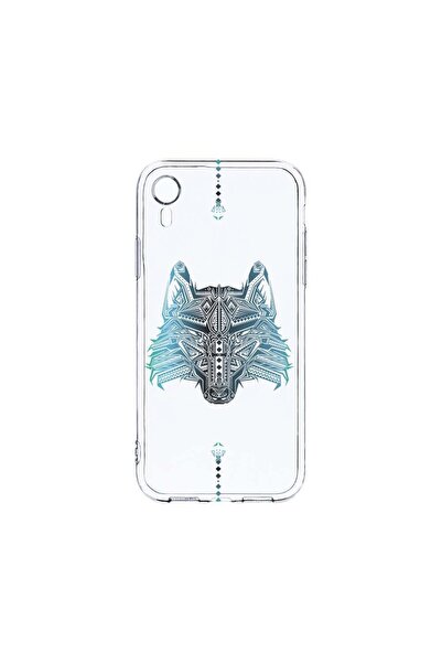 bestcase Διαφανής Θήκη Σιλικόνης 2MM, Συμβατή με Apple iPhone XR, Wolf, Αντικ...