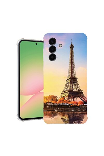 bestcase Θήκη για Samsung Galaxy A36, Αντικραδασμική 1.5MM, Πύργος του Άιφελ ...
