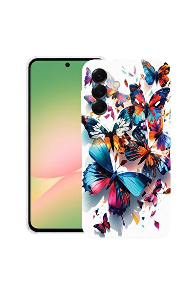 bestcase Θήκη για Samsung Galaxy A17 5G με Σχέδιο Πολύχρωμες Πεταλούδες, Διαφ...