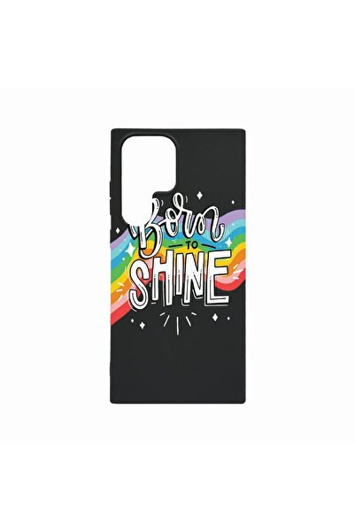 bestcase Θήκη, Συμβατή με Samsung Galaxy S23 Ultra, Born To Shine, Ανθεκτική ...