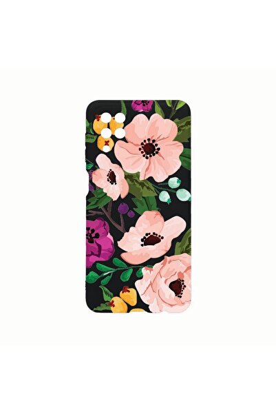 bestcase Θήκη Σιλικόνης, Συμβατή με Samsung Galaxy A12, Παστέλ Λουλούδια, Ανθ...