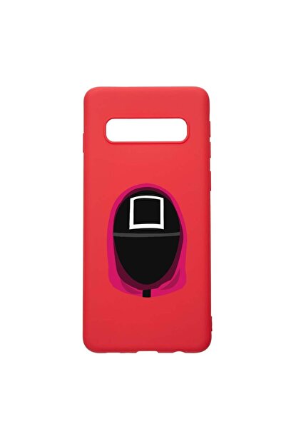 bestcase Θήκη σιλικόνης συμβατή με Samsung Galaxy S10 Plus, Squid Game - Στρα...