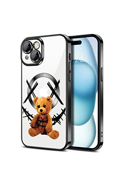 bestcase Πολυτελής Θήκη MagSafe, Συμβατή με Apple iPhone 14 Plus, Αρκουδάκι μ...