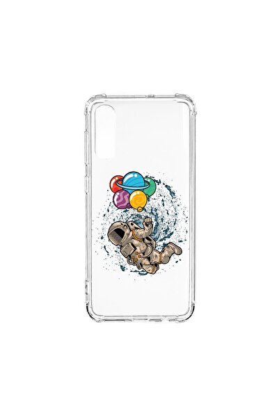 bestcase Husa Αντικραδασμική Συμβατή με Samsung Galaxy A50, Happy Astronaut, ...