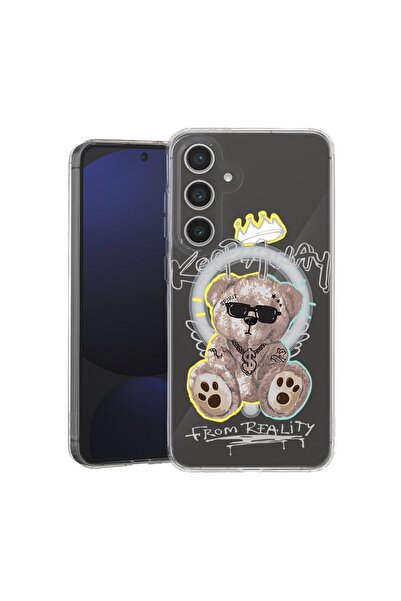 bestcase Θήκη για Samsung Galaxy S24 FE, MagSafe Αντικραδασμική, Σχέδιο Teddy...