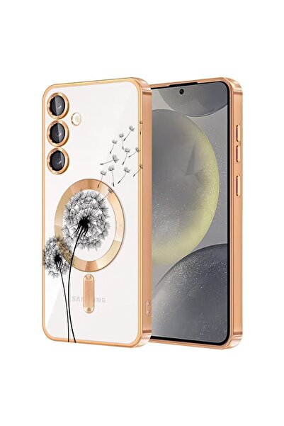 bestcase Πολυτελής Θήκη MagSafe, Συμβατή με Samsung Galaxy A55, Μαύρο και Λευ...