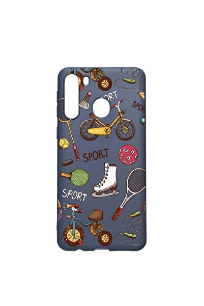 bestcase Θήκη σιλικόνης συμβατή με Samsung Galaxy A21, Καλοκαιρινά Αθλήματα, ...