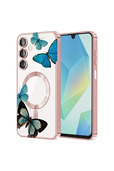 bestcase Πολυτελής Θήκη MagSafe, Συμβατή με Samsung Galaxy A26, Όμορφες Μπλε ...