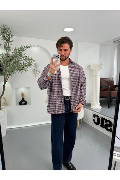 UTTBASİC RL Yıkamalı AC Oversize Gömlek