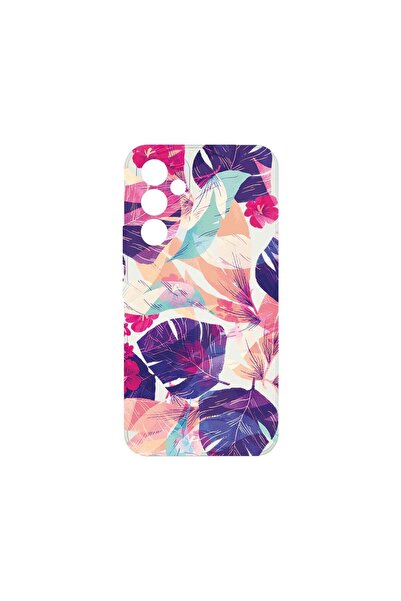 bestcase Δερμάτινη Θήκη Elegance, Συμβατή με Samsung Galaxy A34 5G, Τροπικά Λ...