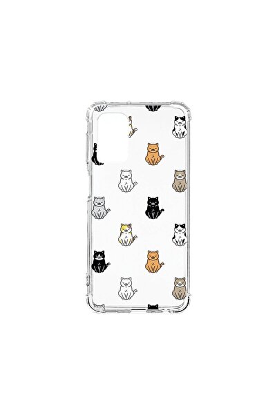 bestcase Αντικραδασμική Θήκη 1.5MM, Συμβατή με Samsung Galaxy A52, Σχέδιο Γάτ...