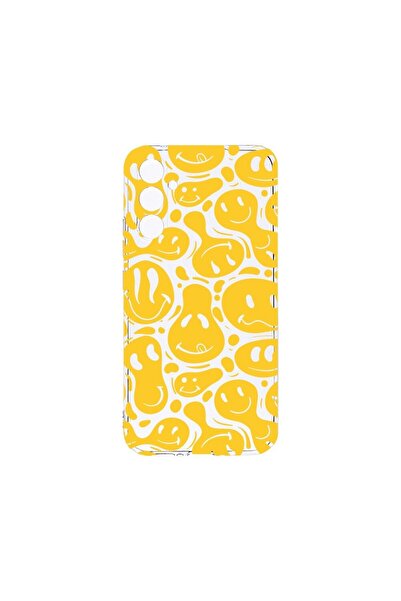 bestcase Διαφανής Θήκη Σιλικόνης 2MM, Συμβατή με Samsung Galaxy A34, Acid Smi...