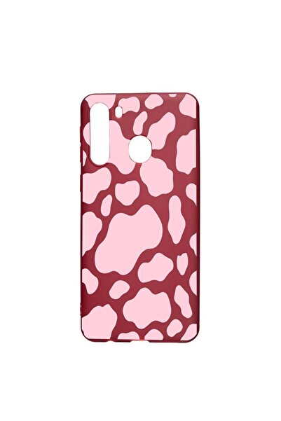 bestcase Θήκη σιλικόνης συμβατή με Samsung Galaxy A21, Ροζ Αγελάδα, ανθεκτική...