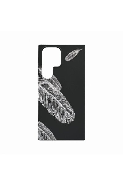 bestcase Θήκη, Συμβατή με Samsung Galaxy S23 Ultra, Φτερά BW, Ανθεκτική στη φ...