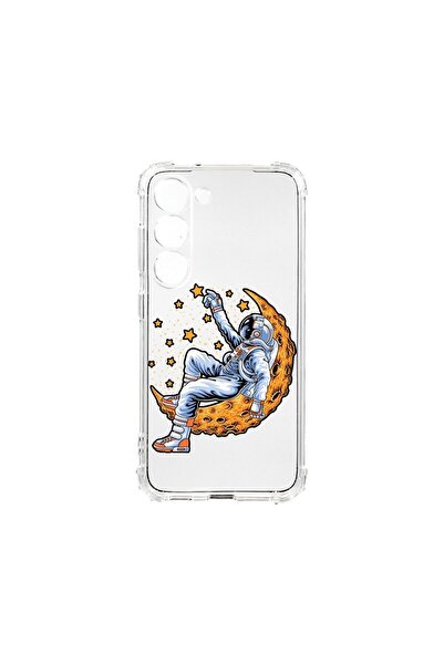 bestcase Αντικραδασμική Θήκη 1.5MM, Συμβατή με Samsung Galaxy S23, Αστροναύτη...