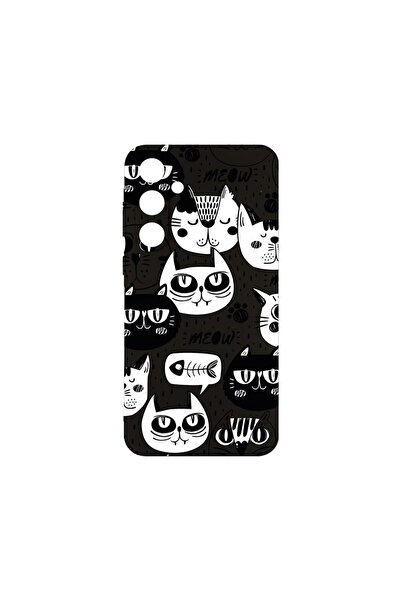 bestcase Θήκη για Samsung Galaxy A16, Λεπτή Σιλικόνη, Σχέδιο Cool Cats, Προστ...