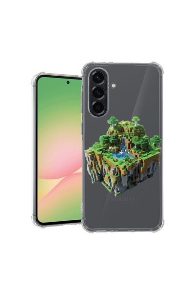 bestcase Θήκη για Samsung Galaxy A26, Αντικραδασμική 1.5MM, Minecraft World, ...