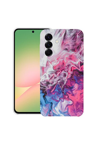 bestcase Θήκη για Samsung Galaxy S25 FE με Σχέδιο Μαρμάρινο Ροζ και Μπλε, Δια...