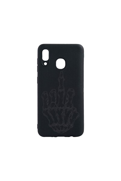 bestcase Λεπτή Θήκη Σιλικόνης 0.8MM, Συμβατή με Samsung Galaxy A40, Σχέδιο Σκ...