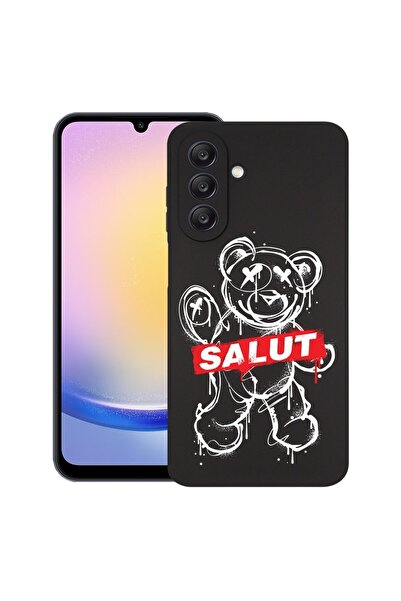 bestcase Θήκη για Samsung Galaxy A36, Αρκουδάκι που χαιρετά, Λεπτή σιλικόνη 0...