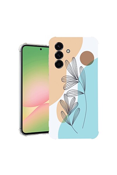 bestcase Θήκη για Samsung Galaxy A56, Αντικραδασμική 1.5MM, Αφηρημένο Λουλούδ...