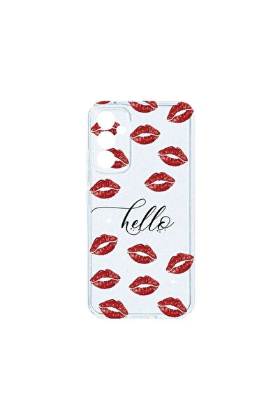 bestcase Θήκη Crystal Glitter 2MM, Συμβατή με Samsung Galaxy A15 5G, Hello Ki...