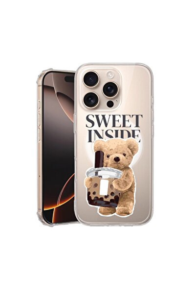 bestcase Θήκη για Apple iPhone 16 Pro, MagSafe Αντικραδασμική, Αρκουδάκι Swee...